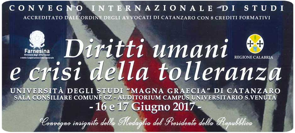 "Diritti umani e crisi della tolleranza"